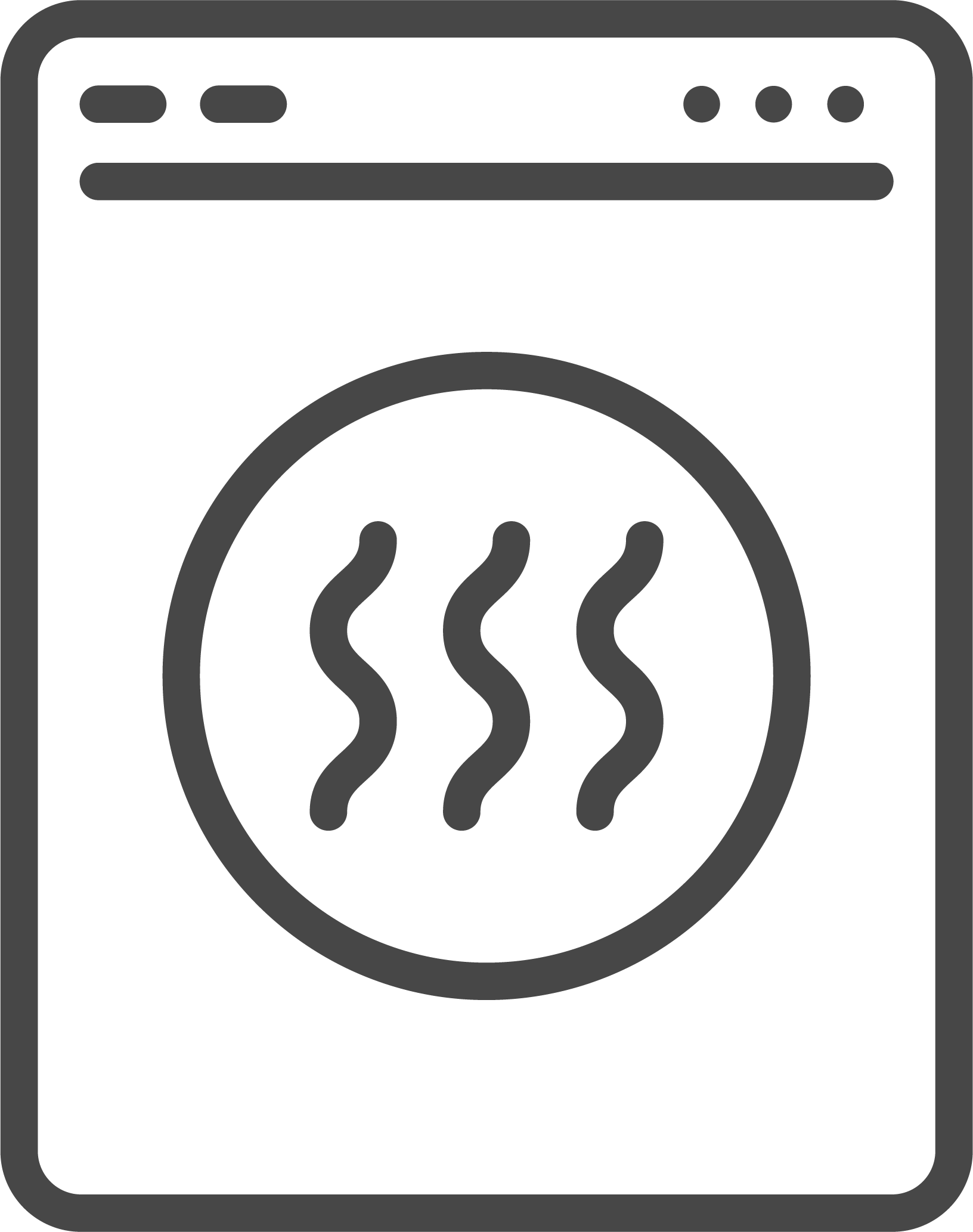 laundromat with large dryers